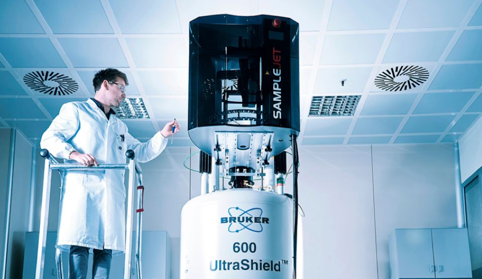 NMR spectroscopy at IRBM